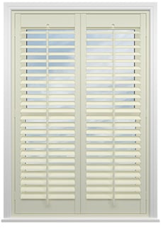 Kensington, Cream - Full Height Plantation Shutter